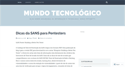Desktop Screenshot of mundotecnologico.net